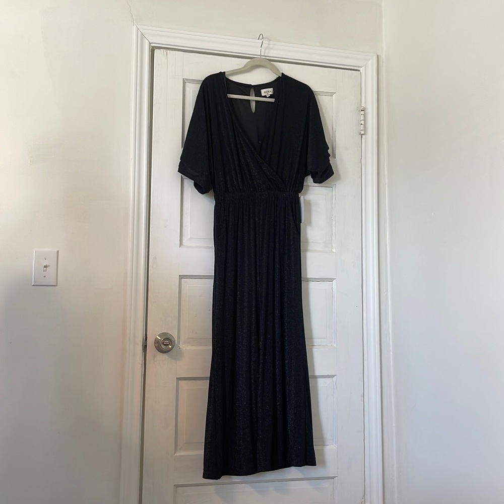 Aura Black Jumpsuit